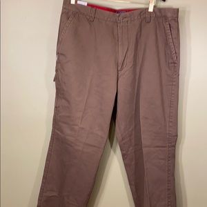 Dockers 38w 30l mobile pocket pant brown nwt